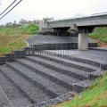 Hot-dip galvaniserad hexagonal mesh Gabion Madrass